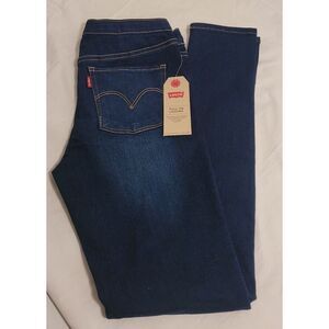 Levi's Girls Super Skinny Pull On Denim Leggings‎ Jeans Size 12 Regular NWT
